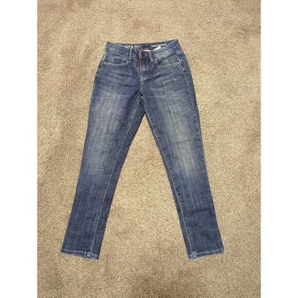 Laurie Felt Size 00P Classic Boyfriend Blue Jeans - Picture 1 of 6